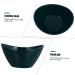 Alipis 2pcs Ingot Bowl Salad Bowl Ramen Bowls Salad Containers Household Tableware Fruit Kitchen Supplies 15.8X12.5CM Green - Buy Online on GoSupps.com