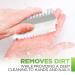 Fuller Brush Hand 'N Nail Brush - Break & Odor Resistant Cleaner for Fingernails, Toenails, Cuticles - Everyday Grooming Tool - 1 Pack White - Buy Online on GoSupps.com