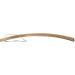 FussGut Pedibow Callus File - Curved Beech Wood Design Grain 240/80 | Effective Foot Care Tool - Buy Online on GoSupps.com