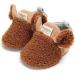 LACOFIA Baby Anti-Slip Soft Sole Winter Booties 12-18 Months - Brown - Buy Online on GoSupps.com