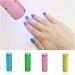 Glamza White Professional Mini Portable Travel Nail Cure LED Light Lamp Fast Gel Nail Dryer - Buy Online on GoSupps.com