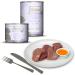 Mjamjam Premium Wet Cat Food - Kitten Excellent Calf with Salmon Oil - Grain Free - 6-Pack (6 x 200g) - Extra Meat - Buy Online on GoSupps.com