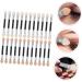 OHPHCALL 48 Pcs Latex Eye Shadow Stick Women Eye Shadow Brush Women Makeup Brush Eyeshadow Sponge 7.5x1x0.5cmx2pcs Beige Khaki X2pcs - Buy Online on GoSupps.com