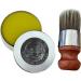 Wise Owl Furniture Salve Upgrade Wise Owl Furniture Salve for Leather Leather Furniture Salve And Brush Furniture Salve for Leather Wise Owl Furniture Salve for Wood (1PC)