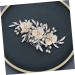 FRCOLOR Wedding Hair Clip Bridal Hair Clip Bridal Hair Accessory Flower Bridal Comb Vintage Hair Comb Pearl Hair Comb Pearl Hair Pin Tiara Bridal Hair Comb Bride Petals Wedding Accessories - Buy Online on GoSupps.com