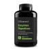 Digestive Enzymes - 10 Enzymes Including Bromelain and Papain, High Concentration - 200mg per Capsule - 180 Vegan Capsules - Suitable for All Diet Types - No Additives, Gluten Free