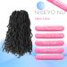 10 Inch Soft Locs Crochet Hair 6 Packs - Short New Faux Locs Pre-looped Dreads, Natural Black 1B (Pack of 6) - Buy Online on GoSupps.com