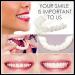 Giural 2-Piece Cosmetic Veneer Teeth - Provisional Denture for Men & Women | Instant Fake Teeth & Tooth Whitening Prosthesis - Buy Online on GoSupps.com