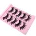 Shop Okdeals 5 Pairs Thai Style Spiky 3D Wet Look Manga Lashes - Japanese Anime Cosplay Eye Lash Extensions - Buy Online on GoSupps.com