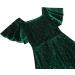 Women's Christmas Dress Hoodie Costume - Cartoon Sexy Party Clothes & Hooded Sweater Dress in Green - Buy Online on GoSupps.com