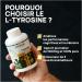 Eric favre L-Tyrosine 1000 mg performance et nergie musculaire 60 g lules - Buy Online on GoSupps.com