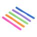 Baby Teether Tear Resistant Reduce Anxiety Stress Infant Teething Toothpicks 5 Pcs Silicone PDD (Type A)