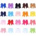WUUISDNX Lightweight Hair Scrunchies Wide Applications Non-Slip Multiple Colors Available Polyester Bow Hair Scrunchies Hair Ties 10 - Buy Online on GoSupps.com