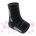 Silicone Ankle Brace - Support for Sprained Ankle | 1pc 24x12cm Black - International Shipping Available - Buy Online on GoSupps.com