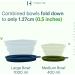 Harpers Tale 2-Pack: Medium & Large Foldable Silicone Bowls (400ml & 1000ml) - BPA-Free Food-Safe Travel Feed & Water Bowls with Carabiner Hook - Buy Online on GoSupps.com
