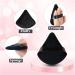 BOBOZHONG Triangle Makeup Powder Puff 6 Pieces Face Sponge Powder Puff Soft Plush Powder Sponge Washable Makeup Sponge Wet Dry Makeup Tool for Loose Powder or Foundation Blush - Buy Online on GoSupps.com