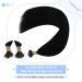 Youngsee Nano Ring Extensions - 40 cm Real Hair 50g Black Straight - Premium Quality Nano Bead Hair Extensions - Buy Online on GoSupps.com