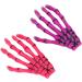 6 Pieces Gothic Skeleton Hands and Bone Hair Clips Fashion Punk Rock Devil Claw Hair Clips Women Girls Hair Accessories - Buy Online on GoSupps.com