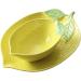 Serving Plates Lemon Shaped Ceramic Dinner Plate Lovely Fruit Plate Household Tableware Personalized Breakfast Dinner Plate Kitchenware Large for Appetizer Dinner and Desserts - Buy Online on GoSupps.com