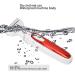 Buy Women's Waterproof Electric Razor - Premium Hair Removal for Bikini Armpits & Face - Wet & Dry Use (Red) - Buy Online on GoSupps.com