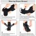 Supegear Adjustable Plantar Fasciitis Night Splint | Breathable Foot Support with Spiky Massage Ball for Achilles Tendonitis & Arch Problems - International Shipping - Buy Online on GoSupps.com