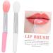 Housoutil 2 Sets Lip Stick Dust Silicone Lip Covers Silicone Scrubber Silicone Brush Lady Tools Lip Balm Applicator Accessory Lip Makeup Lip Scrub Brush Facial Miss Girl - Buy Online on GoSupps.com