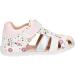 Geox Baby Girl B Elthan Sandal - White Lt Rose - Size 5 UK Child - Buy Online on GoSupps.com