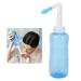 Nasal cleaning device breathing with 2 nozzles 500 ml bottle nasal rinse cleaner for adults