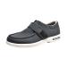 Diabetic Foot Shoes Mens Pain Relief Swollen Feet Orthopedic Diabetic Shoes Adjustable Closure Breathable Lightweight Non Slip Walking Shoes For Swollen Feet Plantar Fasciitis ( Color : Gris Siz