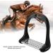 Pssopp Flexible Safety Stirrups Horse Riding Safety Stirrups Irons Stainless Horse Riding Stirrup Stainless Steel Non-Slip Pad Equestrian Aluminum Saddle With Painting (Black) - Buy Online on GoSupps.com