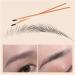 DENGWANG Waterproof Wooden Eyebrow Pencil Waterproof Eyebrow Pencil Wooden Eyebrow Pencil Eyebrow Pencil Waterproof Long Lasting Non-smudging Brow Pen (3PCS-Black) - Buy Online on GoSupps.com