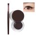 Gel Eyeliner - Creamy Long Wear Eye Liner Eye Liners For Dry Sensitive Oily And Combination Skin Eye Makeup Brushes Included Pochy Natural Black