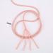 Meat Pink Macrame Cord 3mm x 109Yards - Colored Cotton Rope for Crafts, Wall Hanging, Plant Hangers - Colorful Cotton Twine for Knitting and Decorative Projects - Buy Online on GoSupps.com