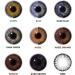 Buy Coloured Contacts 3 Tone Natural Blue Lenses | Prescription-Free Daily Wear - Buy Online on GoSupps.com