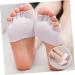 Holibanna Comfort Pads for High Heels - 4 Pairs Bitter White Unisex Five Toe Cushions for Ultimate Foot Support - Buy Online on GoSupps.com