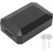DEWIN Black Contact Lens Box - Storage Container with Tweezers for Easy Lens Removal | International Shipping Available - Buy Online on GoSupps.com