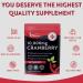 Cranberry Tablets 10 000mg 120 Vegan Tablets 2 Months Supply - High Strength Supplement for Women and Men Cranberry Extract for Urinary Tract Bladder and Kidney Support (not Capsules) UK Made GMO Free - Buy Online on GoSupps.com