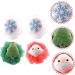 4pcs Exfoliating Bath Balls - Kids Bath Loofah Sponges & Shower Scrubbers for Skin Cleaning | International Shipping Available - Buy Online on GoSupps.com