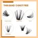 D Curl 240 Pcs 40D Mixed Individual Lashes Cluster for DIY Lash Extensions at Home - Buy Online on GoSupps.com