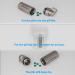 NUBARKO Mini Pill Fob - Titanium Keychain Pill Holder for Emergency Aspirin & Nitroglycerin | Waterproof Lightweight Non-Allergenic - Ideal for Men & Women - Buy Online on GoSupps.com