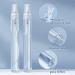 Benecreat 25 Pack 10ml Mini Fine Fog Spray Bottles - Transparent Glass Travel Atomizers for Perfume & Cosmetics - Buy Online on GoSupps.com