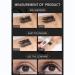 4D Silk Fiber Mascara & Liquid Eyeliner Set - Volumizing & Lengthening Waterproof Makeup for Thick, Natural-Looking Lashes - Black (0.04 oz) - Buy Online on GoSupps.com