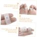 Healifty 25 Pairs Silicone Toe Covers with Acupoint Rings | Travel Magnet Elastic Bands | Transparent White - Set of 5 (3.1X3.1X1.2CM) - Buy Online on GoSupps.com