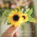 Fangsen Gold Sunflower Wedding Hair Comb - Yellow Flower Pearl Bridal Headpiece for Women - Buy Online on GoSupps.com