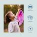 Sustainable Silk and Wood Baby Teether Toy - Blossom | For Babies 3 Months - Buy Online on GoSupps.com