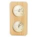 Natudeco Sauna-Hygrothermograph made of wood digital sauna thermometer and hygrometer 0 to 120 degrees Celsius 0 to 100 humidity accessories for sauna room