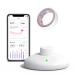 femometer Ring for Fertility and Ovulation Monitor Tracking - Size First with femometer Sizing Kit - App Auto-Sync - Period & BBT Tracker - Sleep Analysis for Women Rechargeable & Waterproof Size 7 7 (2.05-2.15 Inch)