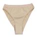 ranrann Kids Girls Ballet Briefs Dancewear Seamless Gymnastic Underpants High Leg Cut Professional Underwear Shorts Nude 2-3