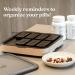 7-Day Smart Pill Organizer by Loba | Adjustable Notifications & Detachable Compartments | International Shipping Available - Buy Online on GoSupps.com