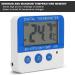 GOTOTOP Mini Alarm Thermometer Electronic Thermometer Instant Reading Large LCD Display Screen ABS Livestock Farm Indoor Outdoor (-50 + 70 ) - Buy Online on GoSupps.com